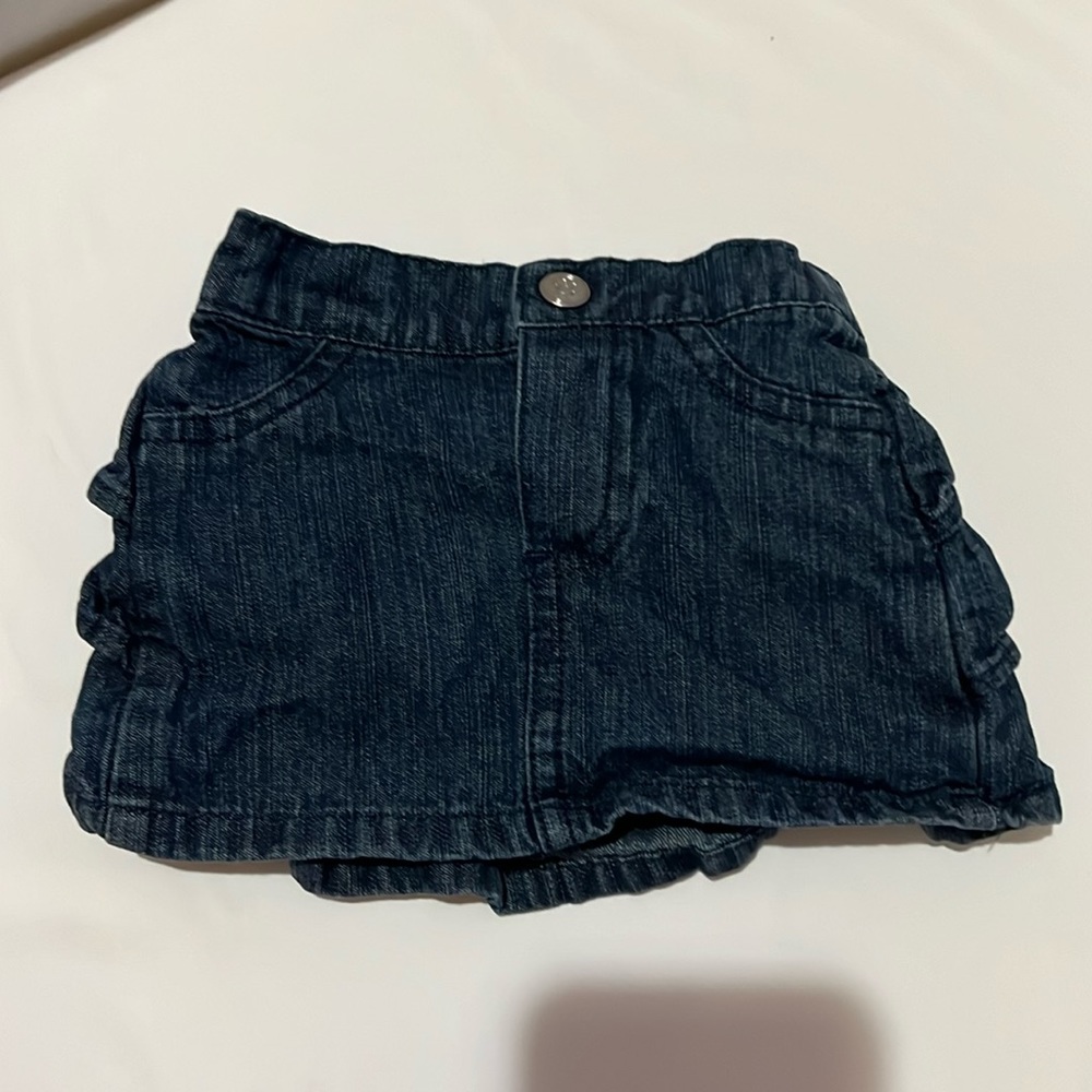 baby girl denim skirt